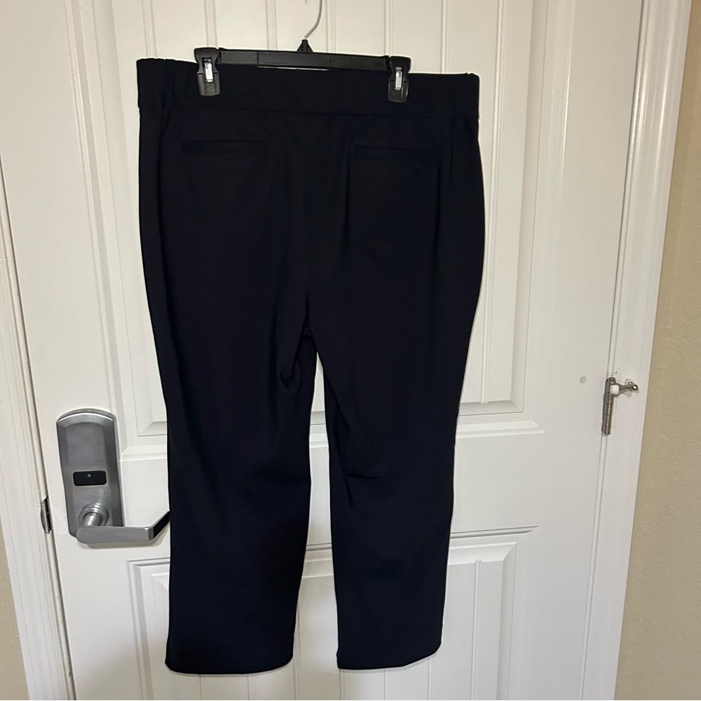 NWT T by Talbots Black Dress Pants Size XL - Picture 4 of 9